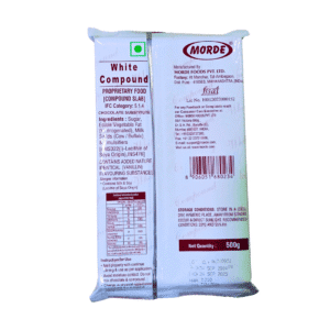 Morde White Compound Chocolate – 500g
