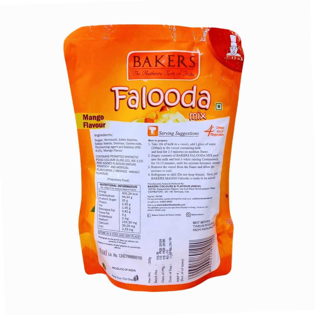 Falooda Mix Mango Flavored - 200g - Image 2