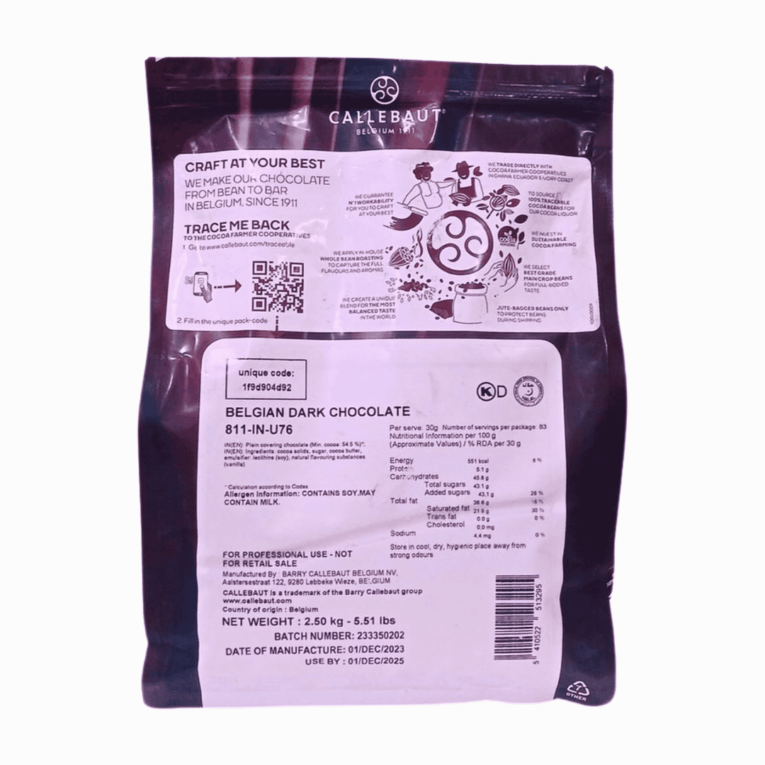 Callebaut Dark Chocolate - Image 2